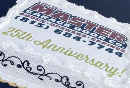 Master Garage Door Co. 25 years serving our community!