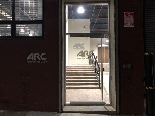 @bigmovie // The brand new Adorama Rental Co (ARC) Brooklyn storefront at night