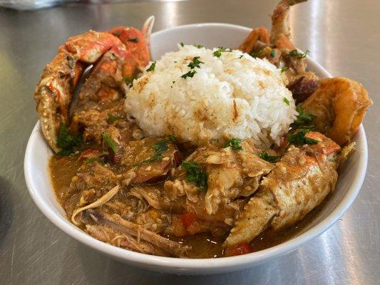 Seafood Gumbo & Rice