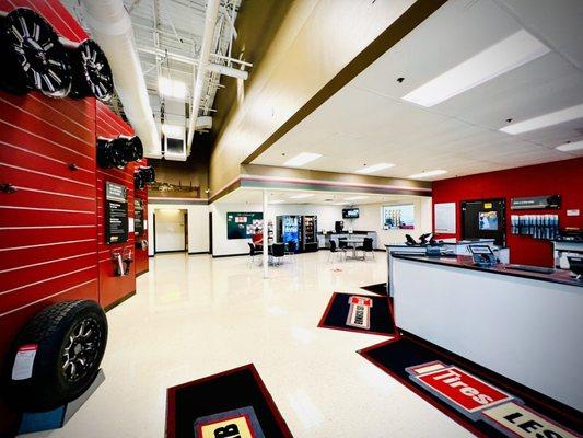 Lobby and reception area.