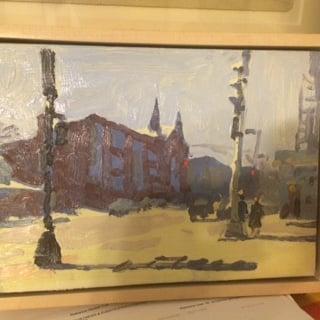 A Paul Inglis oil