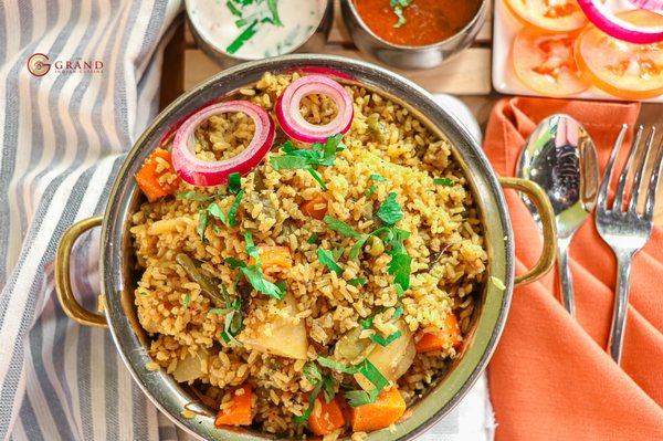 Chettinad Veg Biryani