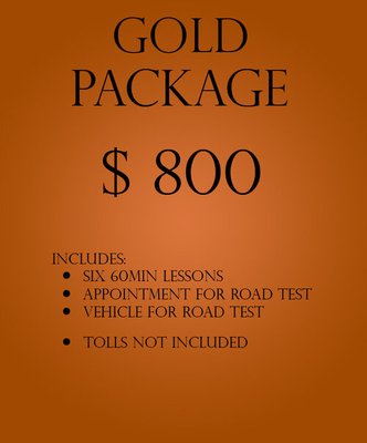 Car 6 Lesson Package