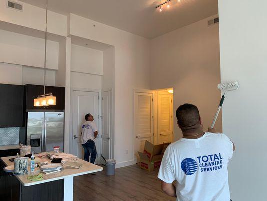 Total Cleaning and Renovation Services has a team of commercial painting specialists committed to delivering a quality experi...