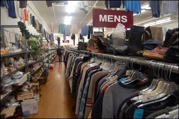 Men's Section @ American Vintage Thrift