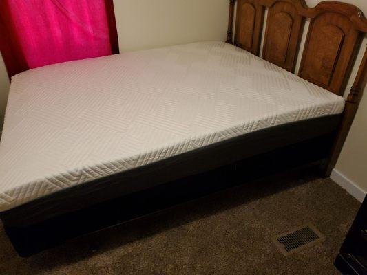 My new Queen Size bed and box spring