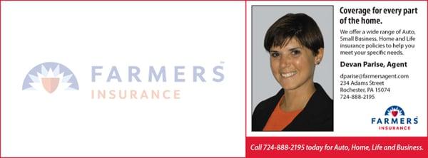 Devan Parise Agency - Farmers Insurance