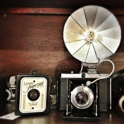 Cool vintage cameras!