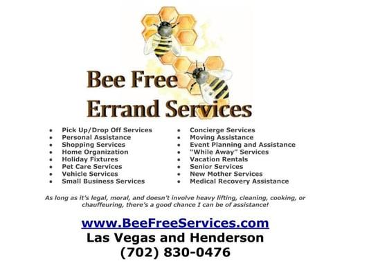 Bee Free Errand Service