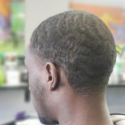 Shadow tapers on waves