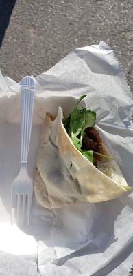 My delicious lamb gyro!!!