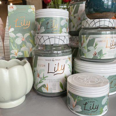 Fantastic smelling, long burning candles in your choice of lots of containers and scents!