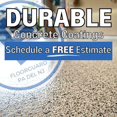 Floorguard concrete coatings, epoxy floor options