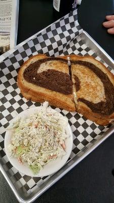 Reuben with Slaw