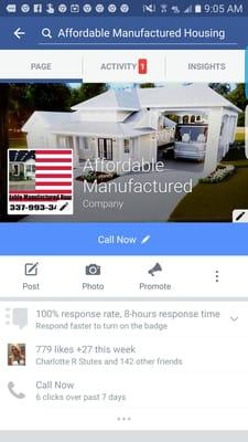 Their Facebook page and innovative designs for site built or modular homes.