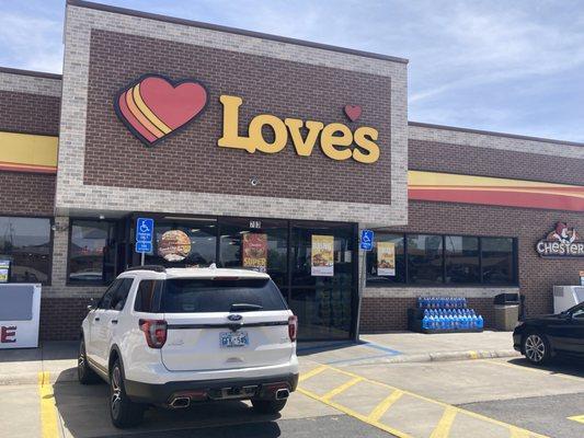 Love's Truck Stop.  Clayton, NM.