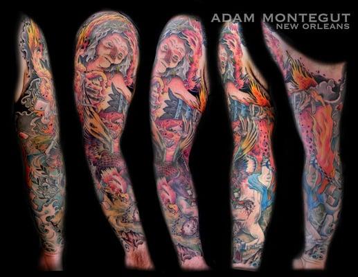 Tattoos by Adam Montegut adammontegut@gmail.com