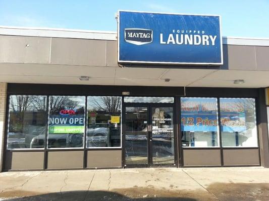 Maytag Laundry located across from McDonald;s on Main Street