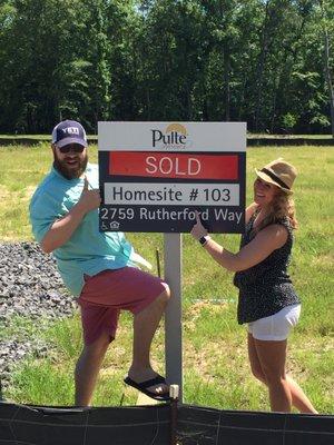 Happy new construction clients.