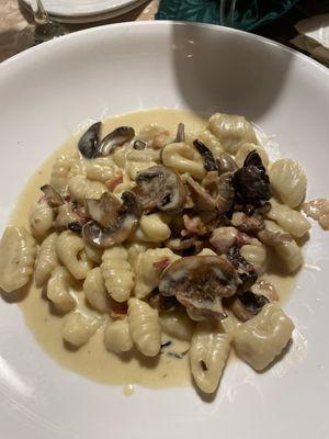 Truffle gnocchi