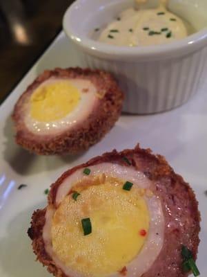 Scotch eggs!  Never had them.