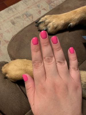 Barbie Pink Manicure