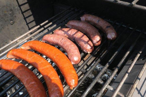 just grill the sausages for 10 minutes