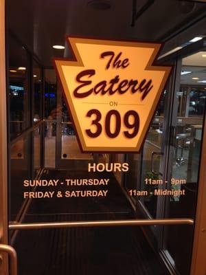 The Eatery On 309