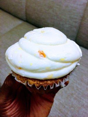 Peach  cupcake