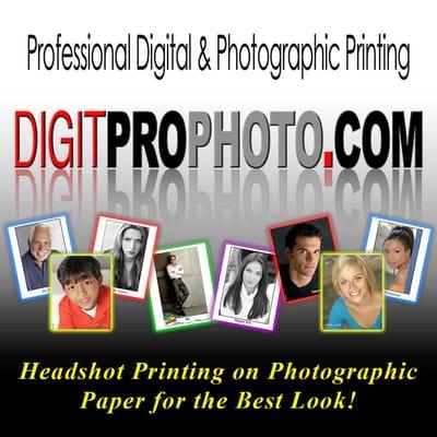 Headshot Printing, Photo Enlargments up to 44x80, Canvas Printing, Photo Restoration, Scanning...