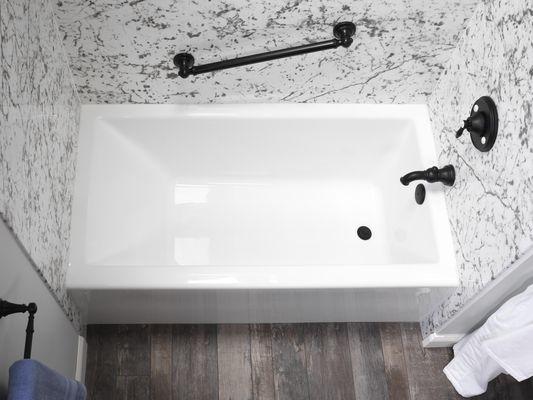 New linear bathtub