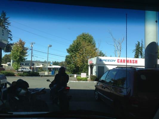 Car wash drivethru