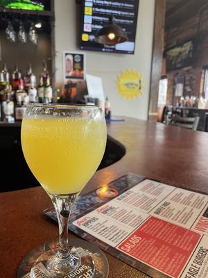 $4 mimosa on Saturday