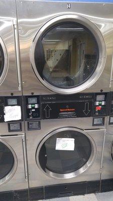 Out of order.8 out of 18 dryers!?????