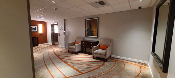 7'29'2022 8th Floor Lobby Hallway/ Seating Area