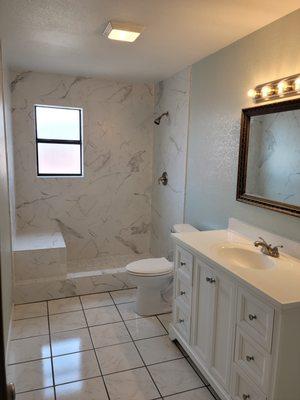 Remodeled Bathroom