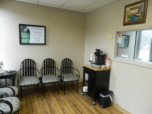 Newly Renovated Waiting Room