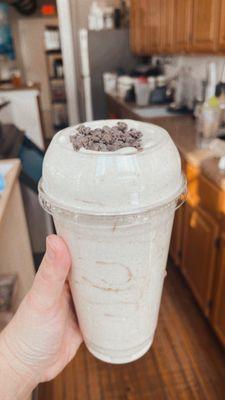 Chocolate Chip Banana Bread meal replacement shake