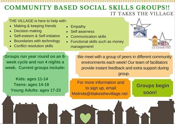 Social Skills groups starting soon!