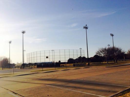 Baseball fields (NW corner)