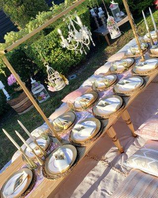 Chic Parisian picnic celebration