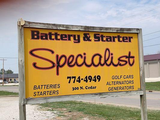 Battery & Starter Specialist