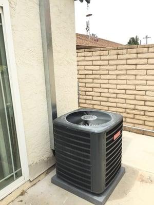 AAIRCO SAN DIEGO GOODMAN CONDENSING UNIT AND LINE SET INSTALLATION