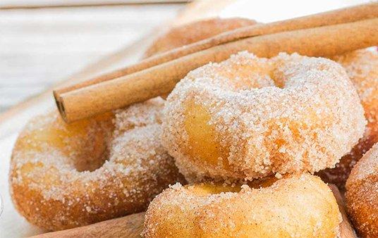 We have a Mini Donuts Machine. Enjoy fresh mini donuts made to order. Cinnamon Sugar Minis