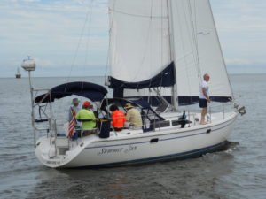 Summer Sun, 34' Catalina,  most recent addition to our fleet.