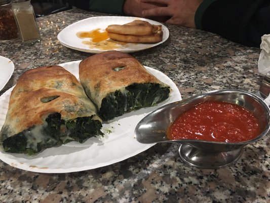 Spinach roll