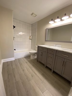 Bathroom renovation