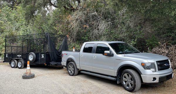 20 FT. Utility Trailer serving  Local/Long(intrastate)distance Srvcs.