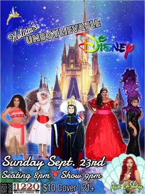 Check out the Disney Show Sunday Sept. 23rd