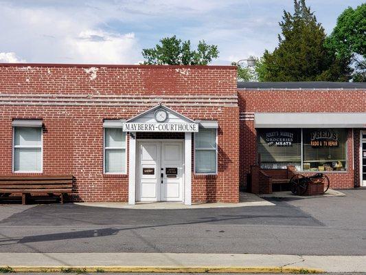 View of Mayberry Courthouse